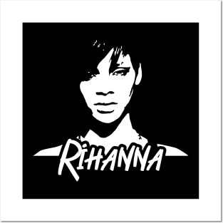 Rihanna Short hair Posters and Art